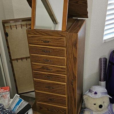 Jewelry armoire $95..now $23.75