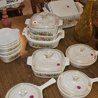 Collectible Corningware ..some still for sale