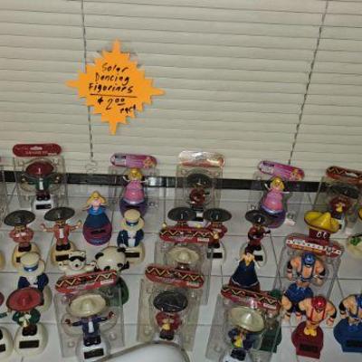 Solar dancing figures 50 cents each