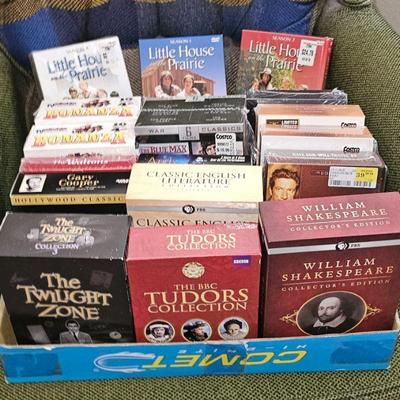 Boxed DVD SETS $5 each..now $1.25