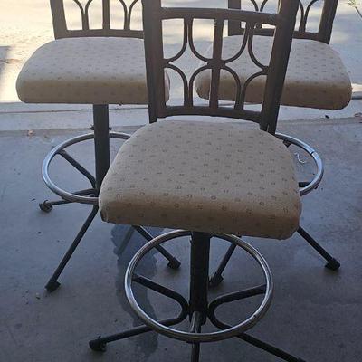 Barstools $25 each..now $12.50 each