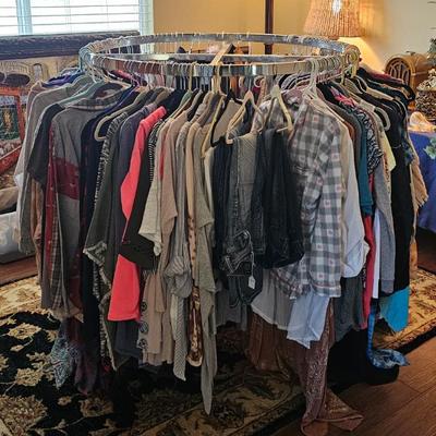 Huge rack of Ladies clothing