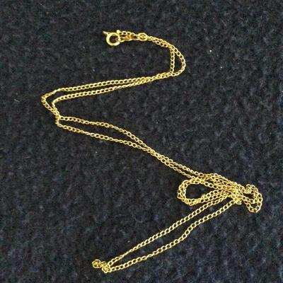 14K Gold Chain Necklace
