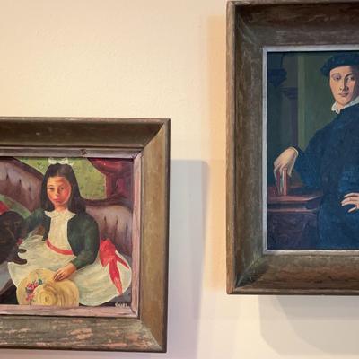Replica Portrait Oil Paintings Bronzino & Rockmore Davis