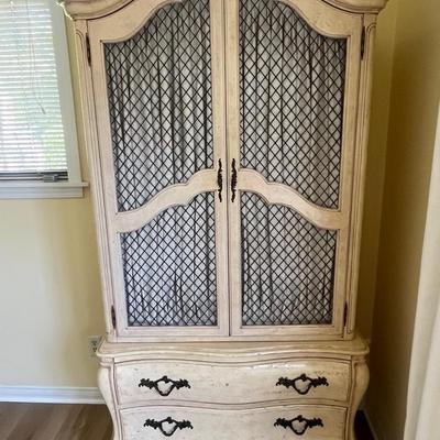 French Armoire By Dixon Powdermaker Vintage W TV