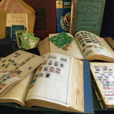 Large Stamp Collection From 19th & 20th Century