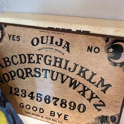 OUIJA... "ALL SIGNS SAY - GO TO THIS SALE OR YOU WILL HAUNTED!"