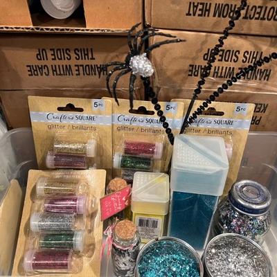GLITTER AND OTHER CRAFTY ITEMS...