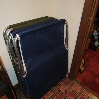 Aluminum frame cots