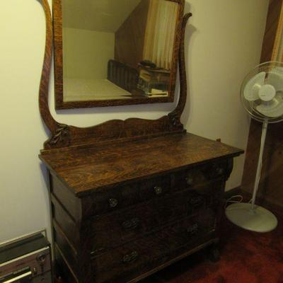Nice antique dresser with mirror