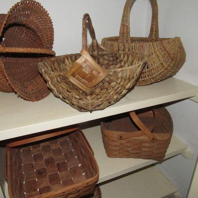 Baskets- many more not shown