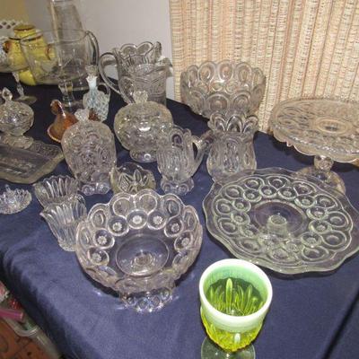 Lots of clear moon and star pattern pieces
