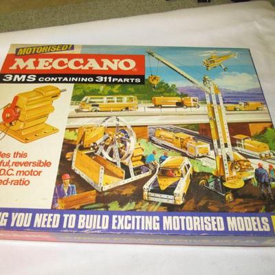 Meccano erector set