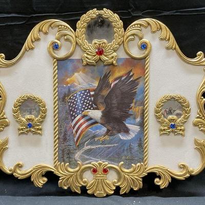 Haggerty Patriotic American Eagle Carousel Panel
