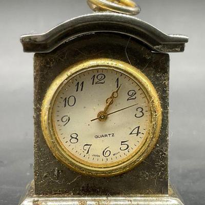 Sale Photo Thumbnail #51: 1997 WALLACE Engraved Metal Carriage Clock
