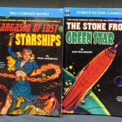 Sale Photo Thumbnail #50: Lot 4 AF Double Series Science Fiction Novel 2010s
