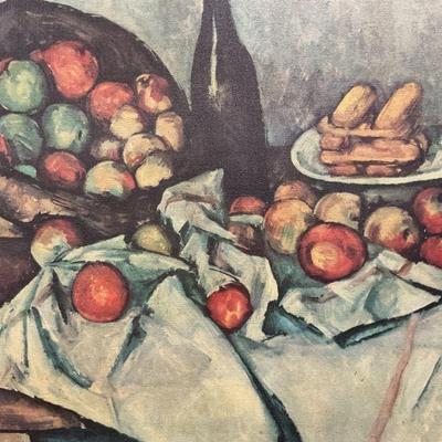 Paul Cezanne Basket of Apples Canvas Print
