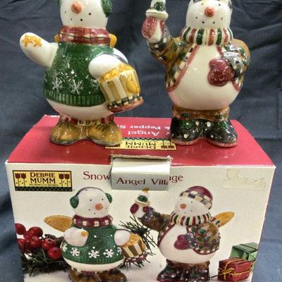 SAKURA Porc Snowman S&P Shakers W Org Box
