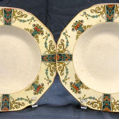 CROWN DOUCALWARE Pr Vntg Porc Bowls ENGLAND
