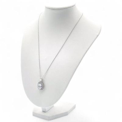 925 Sterling Silver Necklace with Ornate Pendant