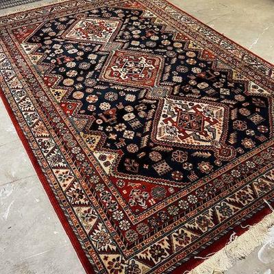 9' x 6' Asian Carpet Red