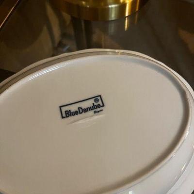 collection of blue/white Onion porcelain
