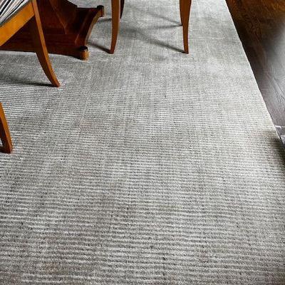 9' x 12' STARK Carpet  grey & white