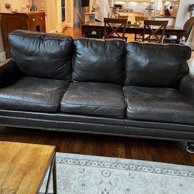 leather couch
