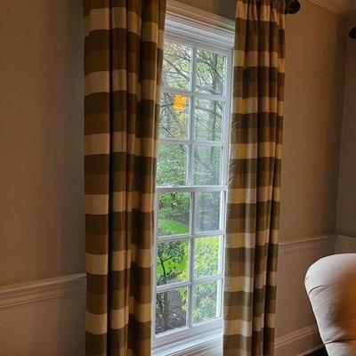 Kravit silk drapes