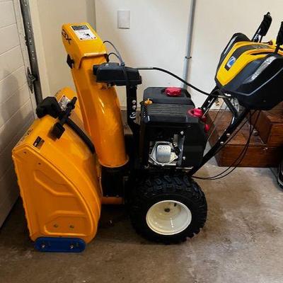 Cadet Snow blower  2 years old