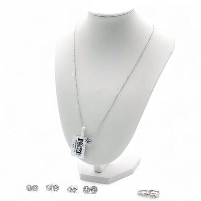 Bella Luce 6-Piece Sterling Silver Necklace and Earrings Set