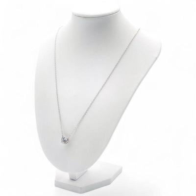 925 Sterling Silver Necklace with CZ Pendant