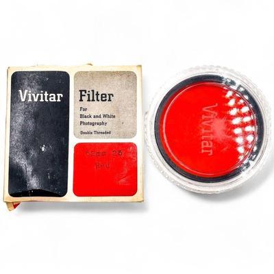 Vivitar 62mm Red Filter for Black and White Photography