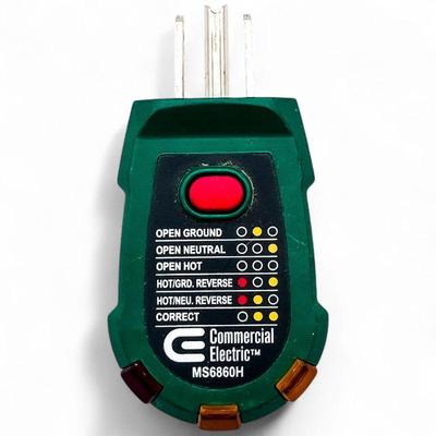 Commercial Electric MS6860H Outlet Tester