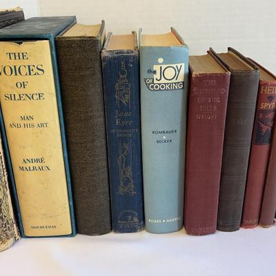 Vintage Books & Foreign Bible 