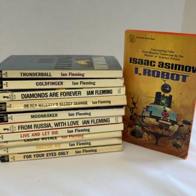 Vintage James Bond Novels