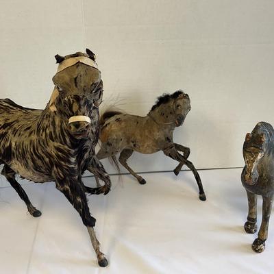 Hand Crafted Horse Figures