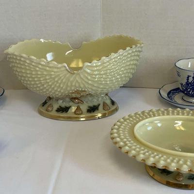 Northwood Victorian Style Serving Set & Andrea By Sadek Cup Set