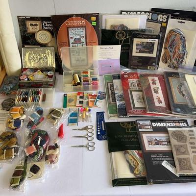 HUGE Cross Stitch Mystery Lot (Includes Some Vintage)