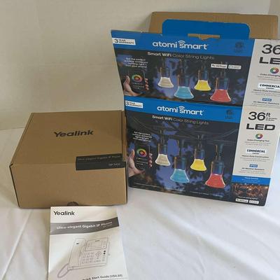 Home Electronics- LED Lights & Gigabit IP phone
