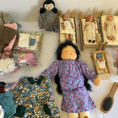 Vintage Dolls And Accesories Mystery Lot