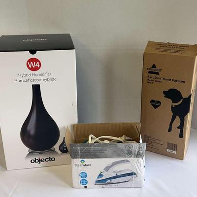 Humidifier, Hand Vaccum, Steam Iron