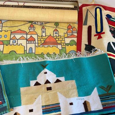 Foreign Scroll And Tapestry Mystery Lot