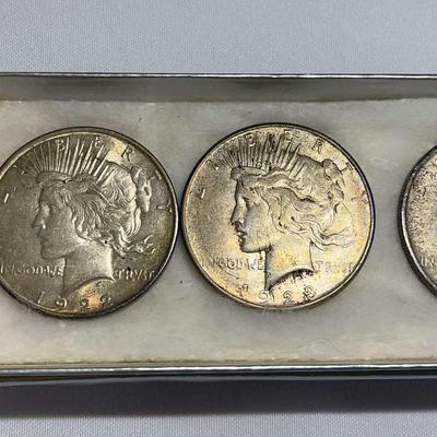 Vintage Coin Lot B- Dollar Coins & Half Dollar 