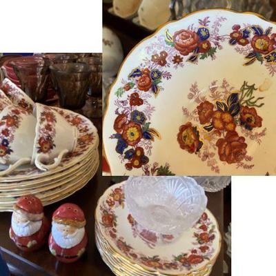 china set royal doulton, majestic serving pieces, made in england