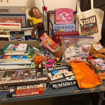 collection of vintage games