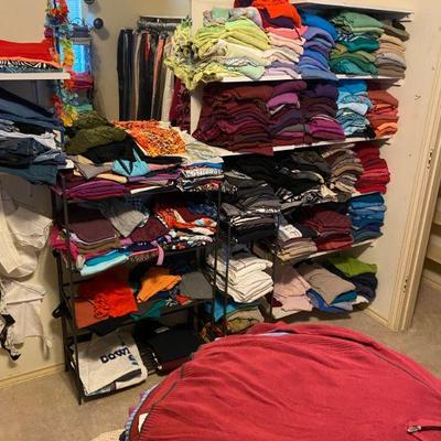 ladies sweaters and tops rooms full