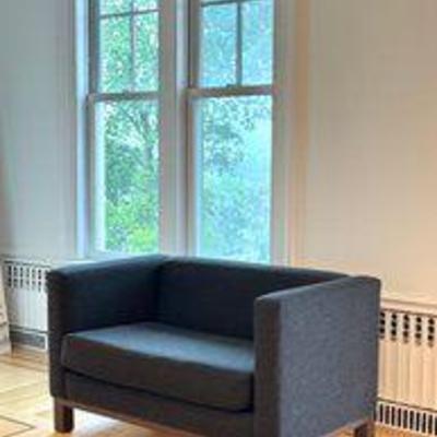 organic wool settee