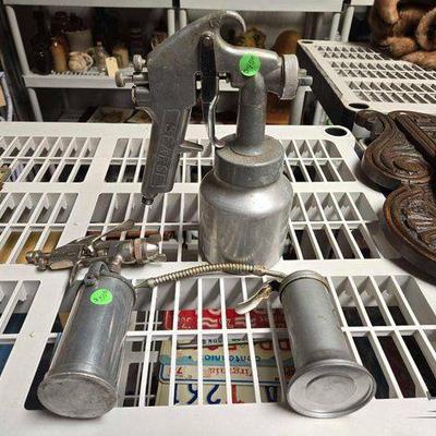 #2202 • (2) Paint Sprayers and (1) Pump Oiler
