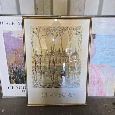 #5042 • (3) Framed Prints
